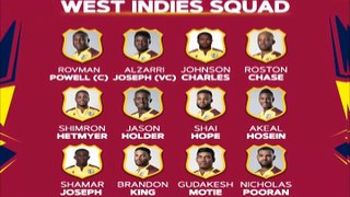WI SQUAD NAMED