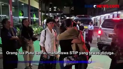 Pecah Tangis Orang Tua Mahasiswa STIP yang Tewas Diduga Dianiaya Senior
