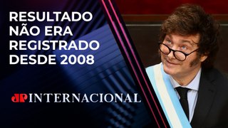 Javier Milei celebra superávit no primeiro trimestre na Argentina | JP INTERNACIONAL