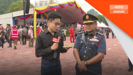 Majlis perhimpunan sambutan Hari Anggota Bomba Sedunia 2024