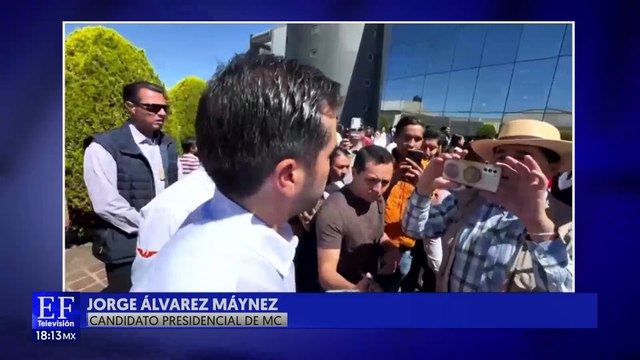Álvarez Máynez asegura que ya va en segundo lugar de las preferencias electorales