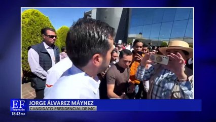 Álvarez Máynez asegura que ya va en segundo lugar de las preferencias electorales