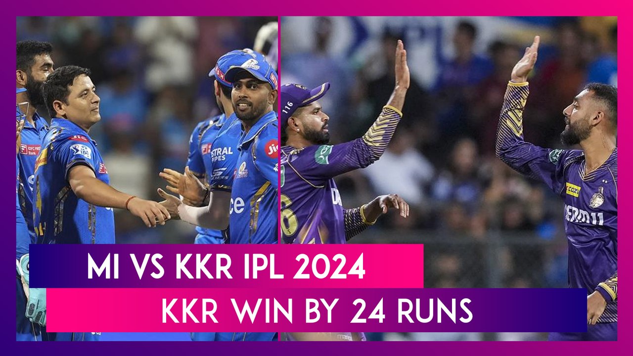 MI vs KKR IPL 2024 Stat Highlights Mitchell Starc, Venkatesh Iyer's