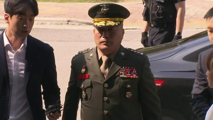 공수처, '해병대 수사 외압 의혹' 김계환 사령관 조사 / YTN