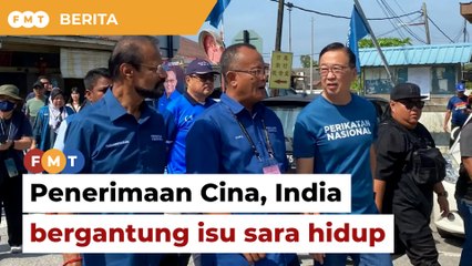 PRK KKB: Penerimaan pengundi Cina, India bergantung isu sara hidup, kata calon PN