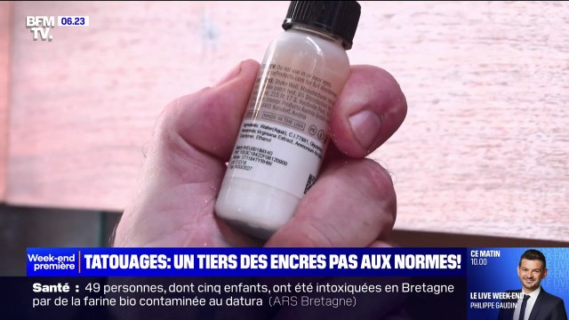 Tatouages: un tiers des encres testées par la Répression des fraudes sont non conformes ou dangereuses