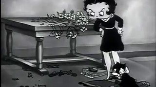 Betty Boop (1935) Taking the Blame, animated cartoon character designed by Grim Natwick at the request of Max Fleischer.