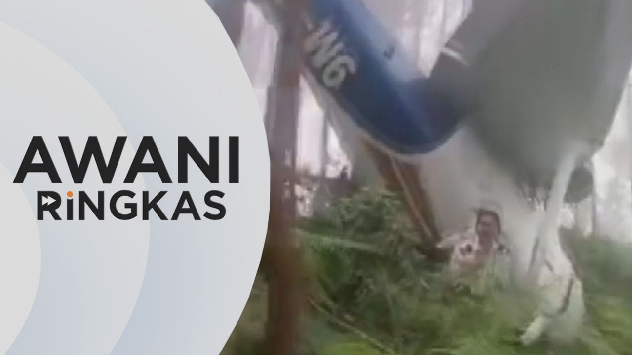 AWANI Ringkas: Penumpang selamat, pesawat ringan terhempas
