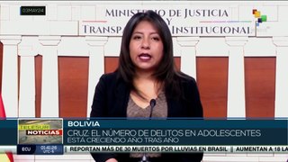 En Bolivia un estudio revela incremento del 31% en la delincuencia juvenil