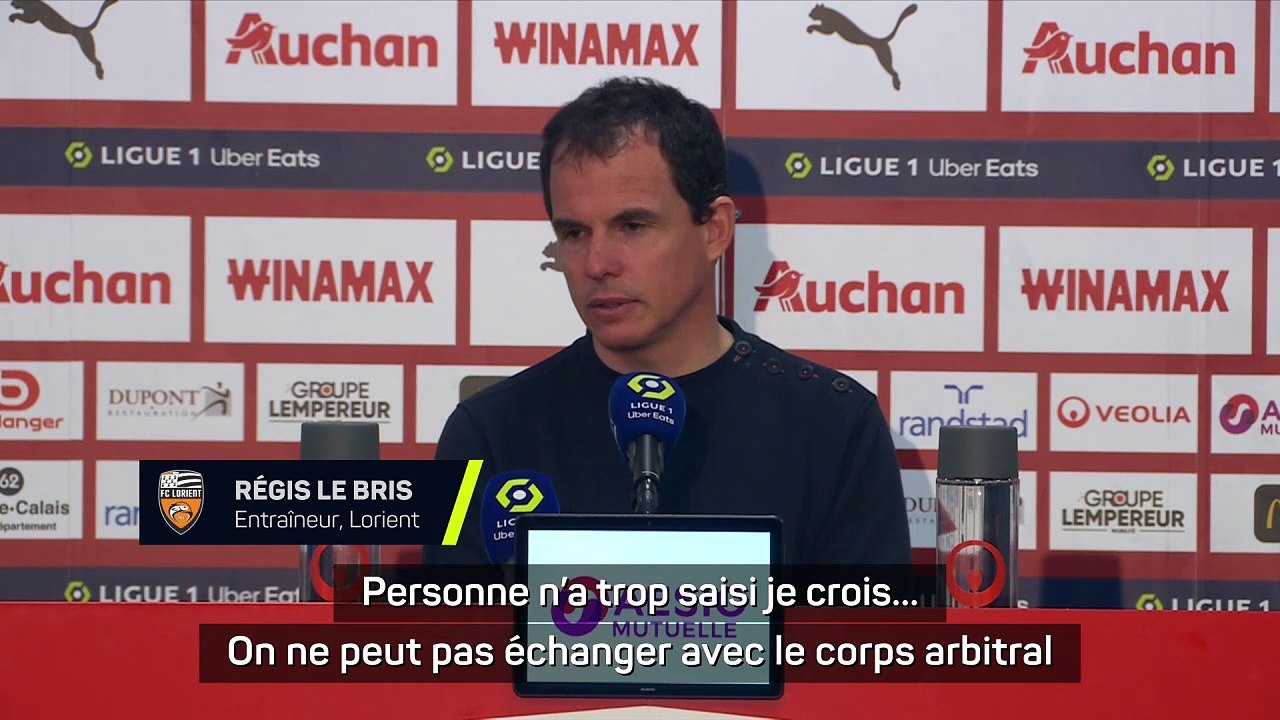 Le Bris : "On ne peut pas discuter avec le corps arbitral"