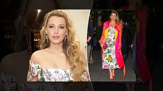 And she said, what about dinner at Tiffany’s?  Blake Lively shimmered in a mermaid-like blue dress to attend a star-studded party at Tiffany & Co.’s NYC flagship store Thursday night — and she brought out some serious bling for the event.