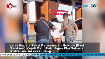 Kejati Bali Gelar Rekontruksi Saat OTT dalam Kasus Pemerasan di Berawa Ketut Riana, Peragakan 9 Adegan