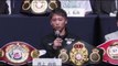 LIVE BOXING8 4大世界タイトルマッチ 試合前記者会見 井上尚弥 ルイス・ネリ他