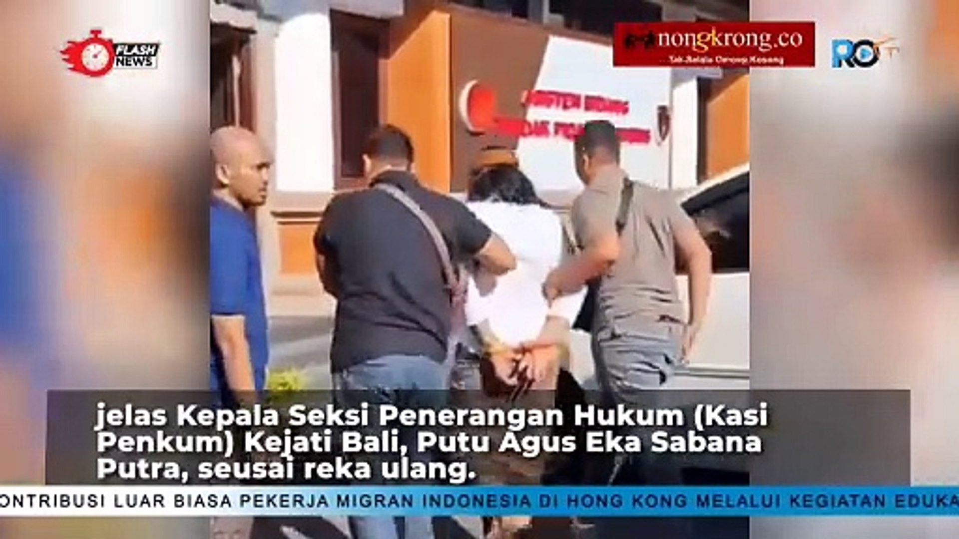 ⁣Rekonstruksi OTT Kejati Bali