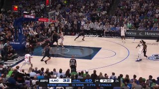 Doncic launches full court pass to Irving