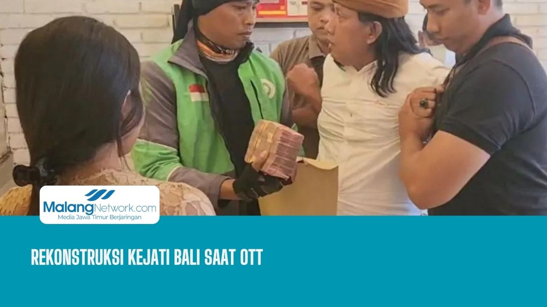 ⁣Rekonstruksi Kejati Bali Saat OTT
