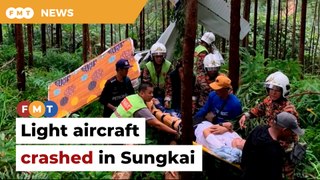 Light aircraft crash in Sungkai cops identify 2 survivors