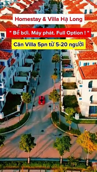 Villa 5Pn bể bơi riêng, sân vườn siêu đẹp cách bãi tắm chỉ 99 bước chân tại Sun feria Bãi Cháy, Hạ Long