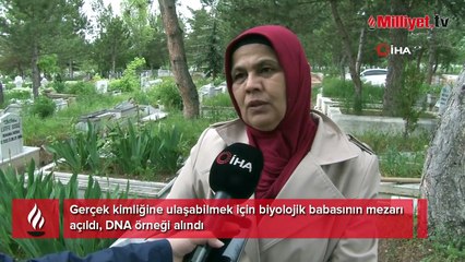 58 yıldır gerçek kimliğini arıyor... Babasının mezarı açıldı, DNA örneği alındı