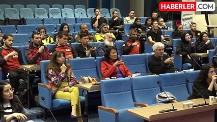 İşaret diliyle 'afeti' öğrendiler