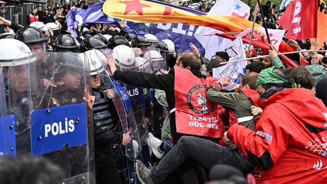 1 Mayıs'ta polise mukavemet eden 65 kişi adliyede