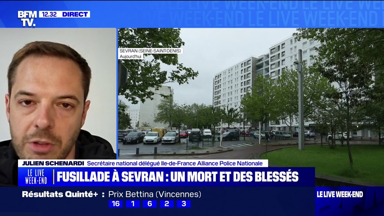 Julien Schenardi (secrétaire national délégué Île-de-France Alliance Police Nationale) sur la fusillade à Sevran: "Les nuits et les journées suivantes à Sevran vont être compliquées, car il peut y avoir des répliques"
