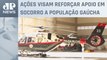 SP envia mais dois helicópteros para ajudar nos resgates no RS neste sábado (04)