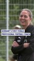 Sabrina Wittmann becomes first female coach in German professional soccer