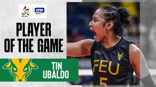 UAAP Player of the Game Highlights: Tin Ubaldo orchestrates FEU's signature win