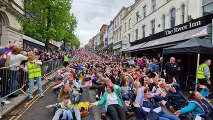Rock The Boat Guinness World Record Attempt in Derry