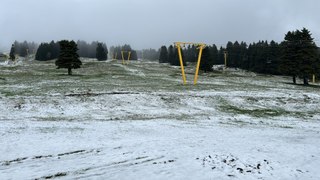Uludağ'a mayıs ayında kar yağdı