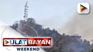 Grass fire sa Mt. Binatak, Sablayan, Occidental Mindoro, under control na