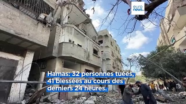 Gaza : encore des morts dans des frappes israéliennes, le Hamas se rend au Caire