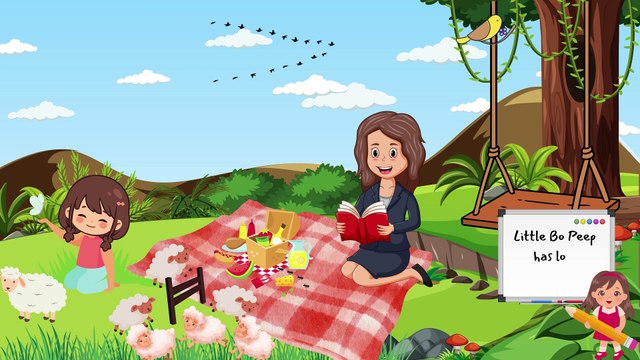 Little Bo Peep | Little Bo Peep Has Lost Her Sheep | Little Bo Peep Song