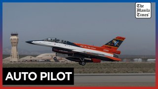 AI-controlled fighter jet takes Air Force leader for historic ride.