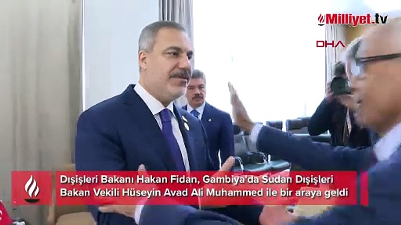 Bakan Fidan, Sudan Dışişleri Bakan Vekili ile görüştü