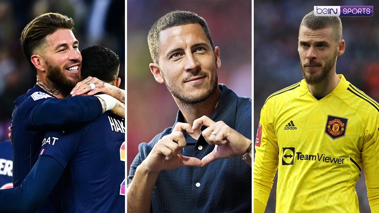 TRANSFERTS : De Gea, Hazard, Ramos... le point sur les joueurs libres