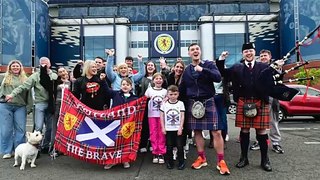 Scotland fan sets out to walk to Munich