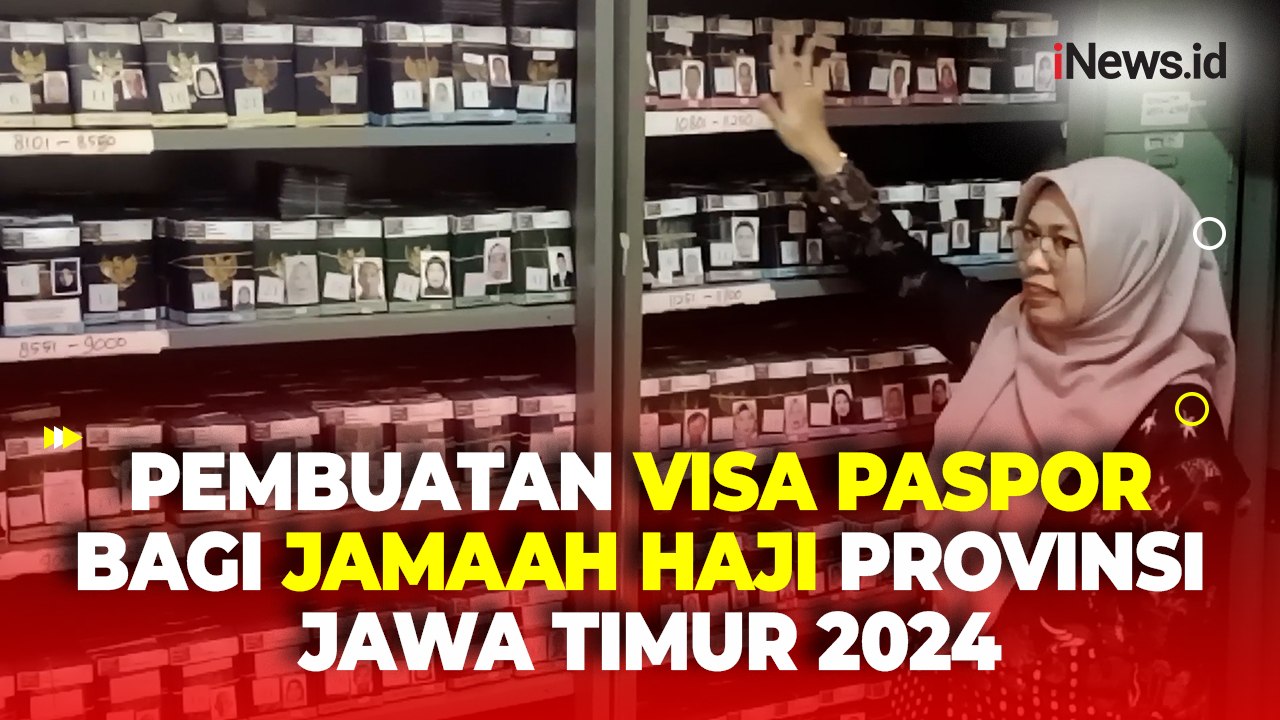 Jelang Pemberangkatan, Pembuatan Visa Paspor Jemaah Calon Haji di Jawa Timur Capai 90 Persen Lebih