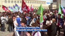 Polícia retira manifestantes pró-Palestina da universidade de Paris