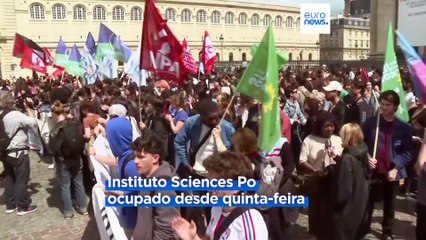 Polícia retira manifestantes pró-Palestina da universidade de Paris