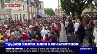 Marche blanche pour Matisse à Châteauroux : Les images bouleversantes des milliers de personnes réunies pour rendre hommage au jeune garçon tué par un ado afghan de 15 ans