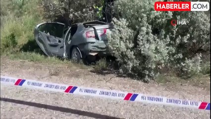 Çorum'da otomobil şarampole devrildi: 1 ölü, 1 yaralı