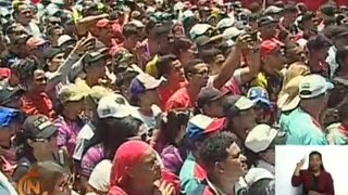 Pueblo sucrense se moviliza en rechazo a las sanciones de Estados Unidos y apoyo al Pdte. Maduro