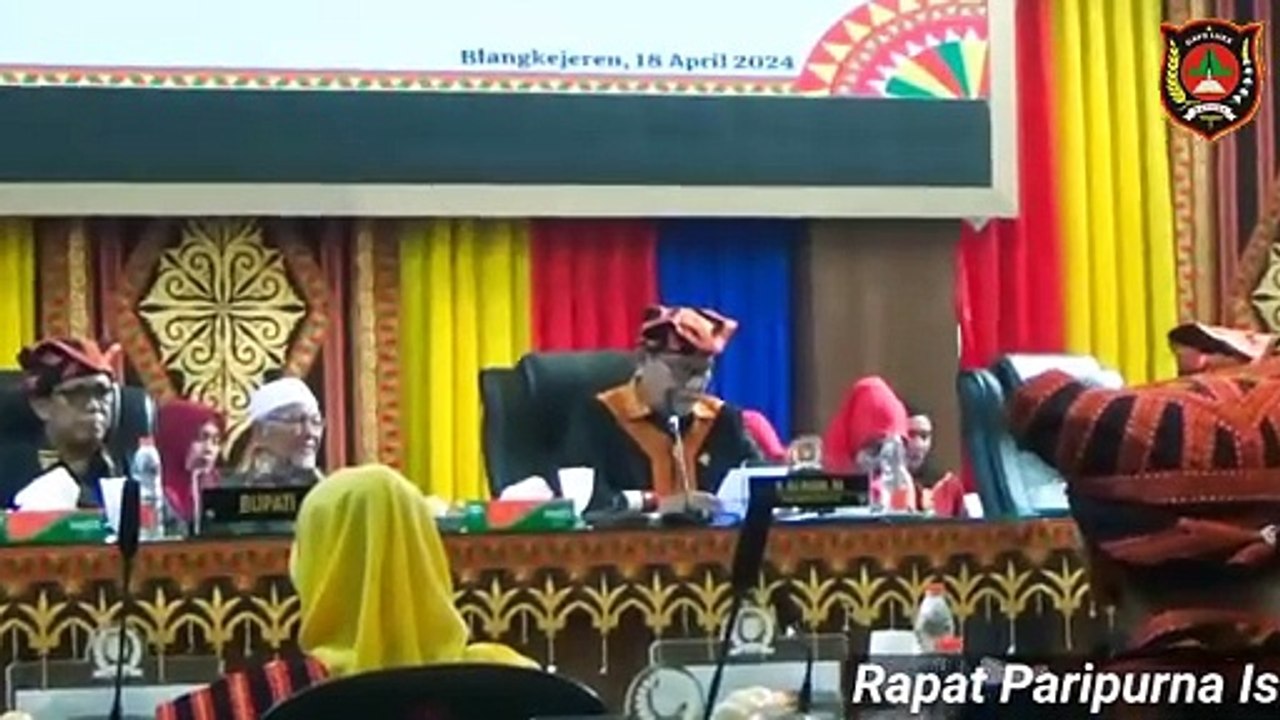 Pidato ketua Ketua DPRK Dalam Rangka Memperingati Hari Jadi Kabupaten Gayo Lues Ke - XXII Tahun 2024