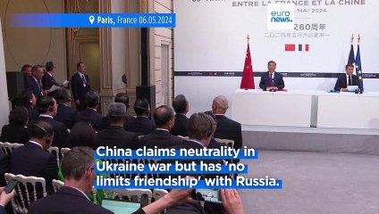 Xi Jinping calls for global 'cessation of war' during Paris Olympics