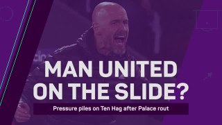 Ten Hag on the brink after Palace humiliation?