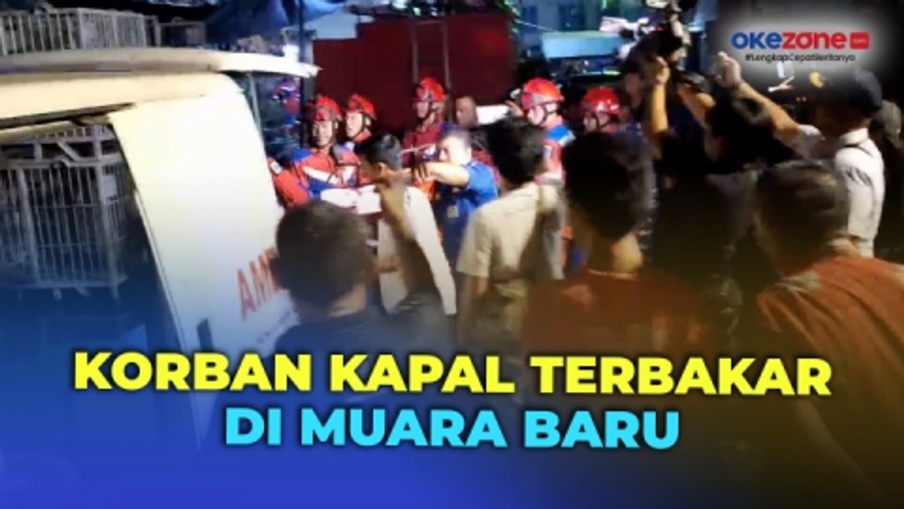 Petugas Kembali Temukan Dua Korban Kapal Terbakar di Muara Baru