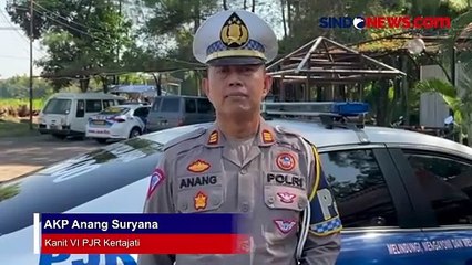 Minibus Terbakar Hebat di Tol Cipali, Diduga Korsleting Listrik