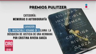 Cristina Rivera Garza gana el Premio Pulitzer por su obra 'El invencible verano de Liliana'
